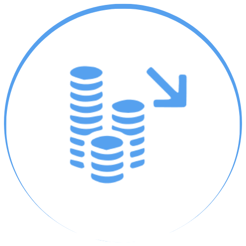 icon reducing operating costs