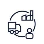 icon big data in logistics